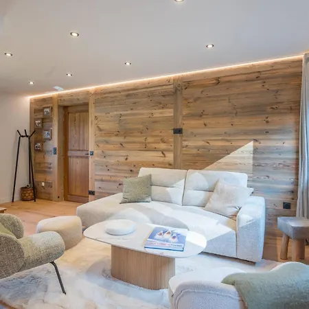 Duplex Veyra - Welkeys Lägenhet Megève